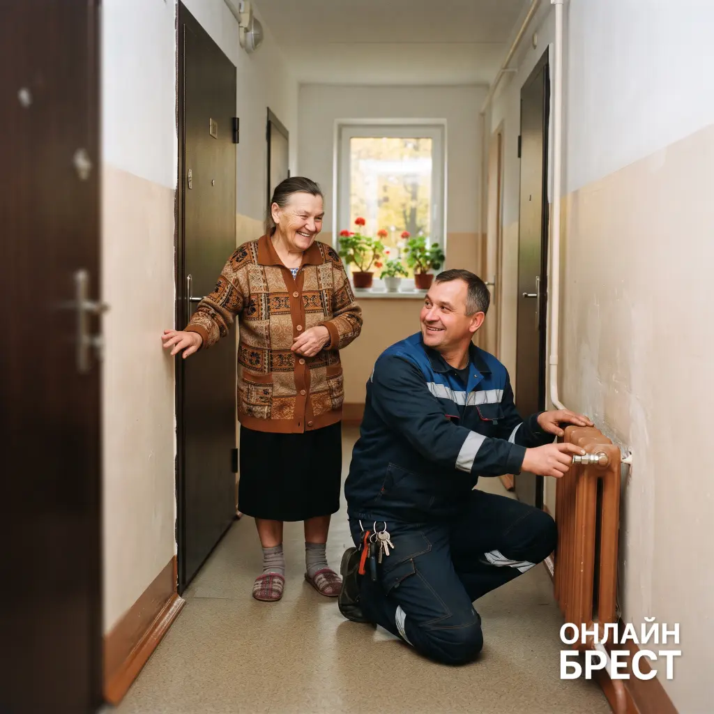 В Брестской области начали включать отопление в жилых домах