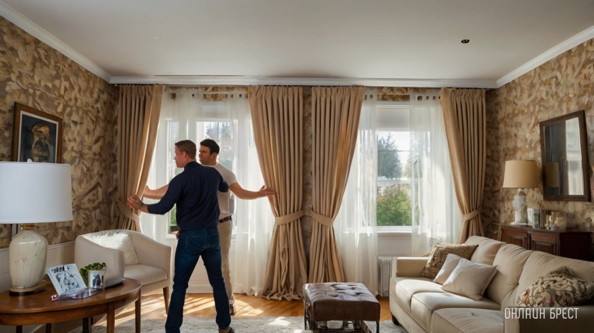 Брест стал площадкой для примирения: брестские мастера натяжных потолков и производители штор нашли общий язык