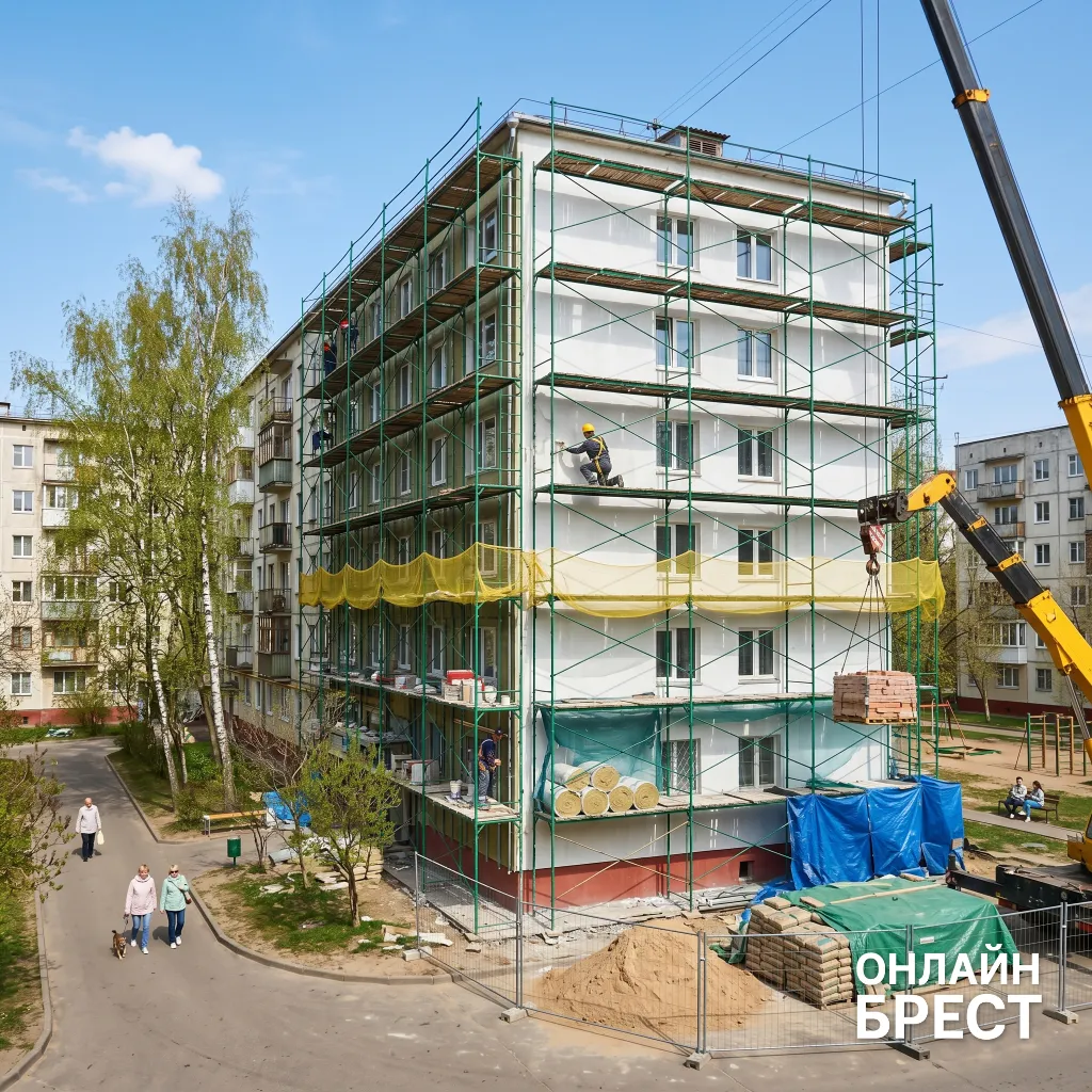 На капремонт домов в Брестской области потратят 159 млн рублей в 2026 году