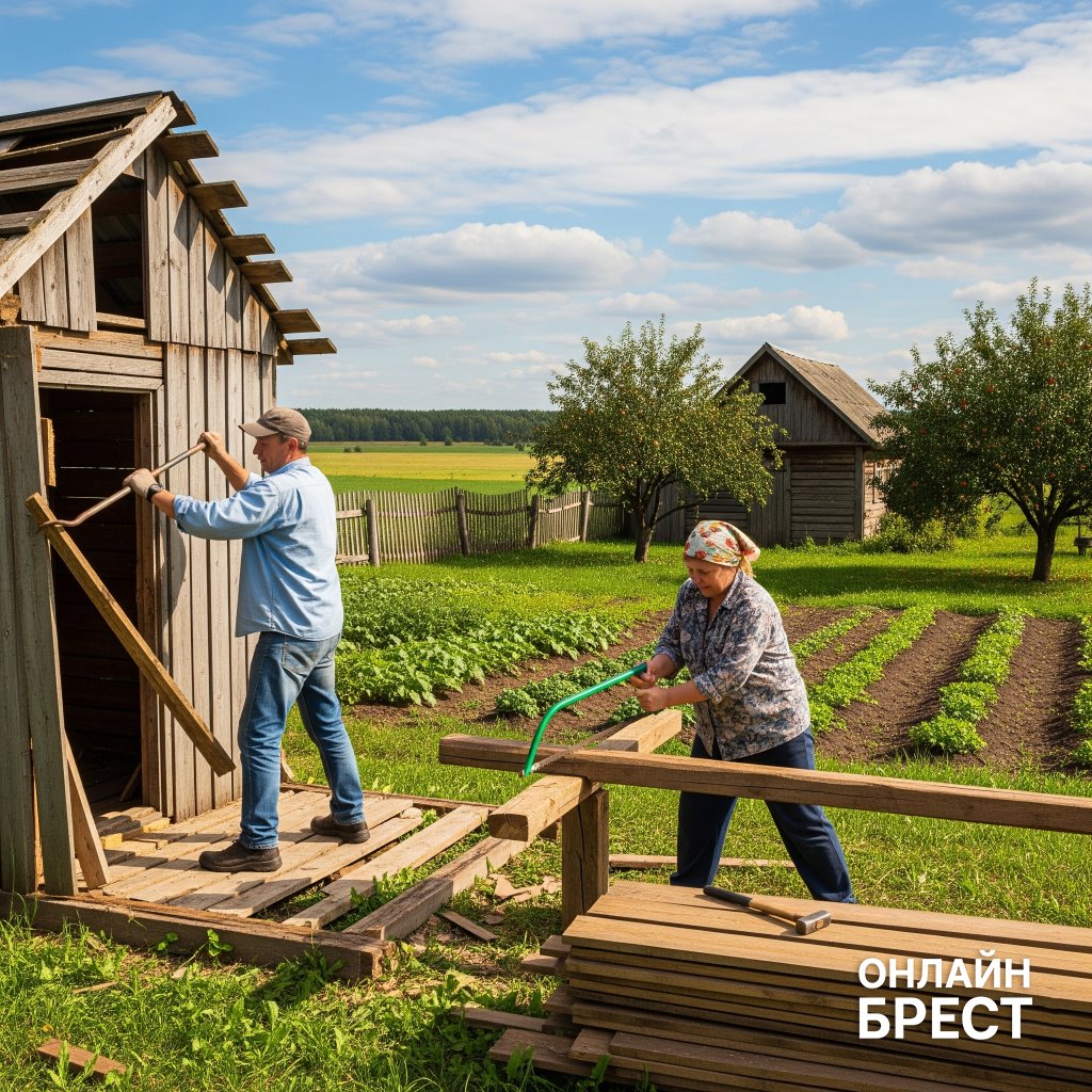 Что нашли супруги из Каменца в новом доме