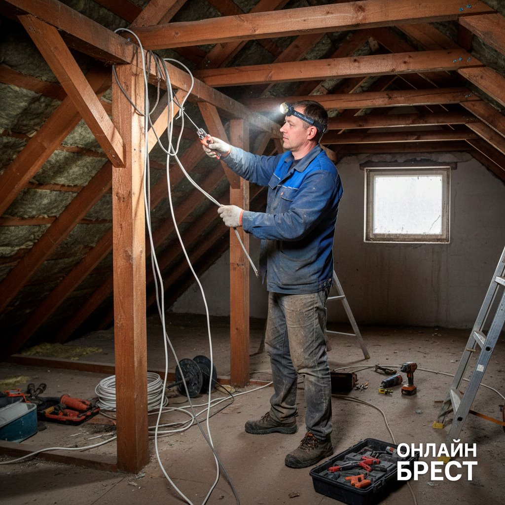 С необычной и редкой находкой столкнулся житель Ганцевичей при ремонте дома
