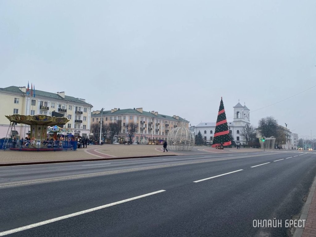 Ёлка в Бресте