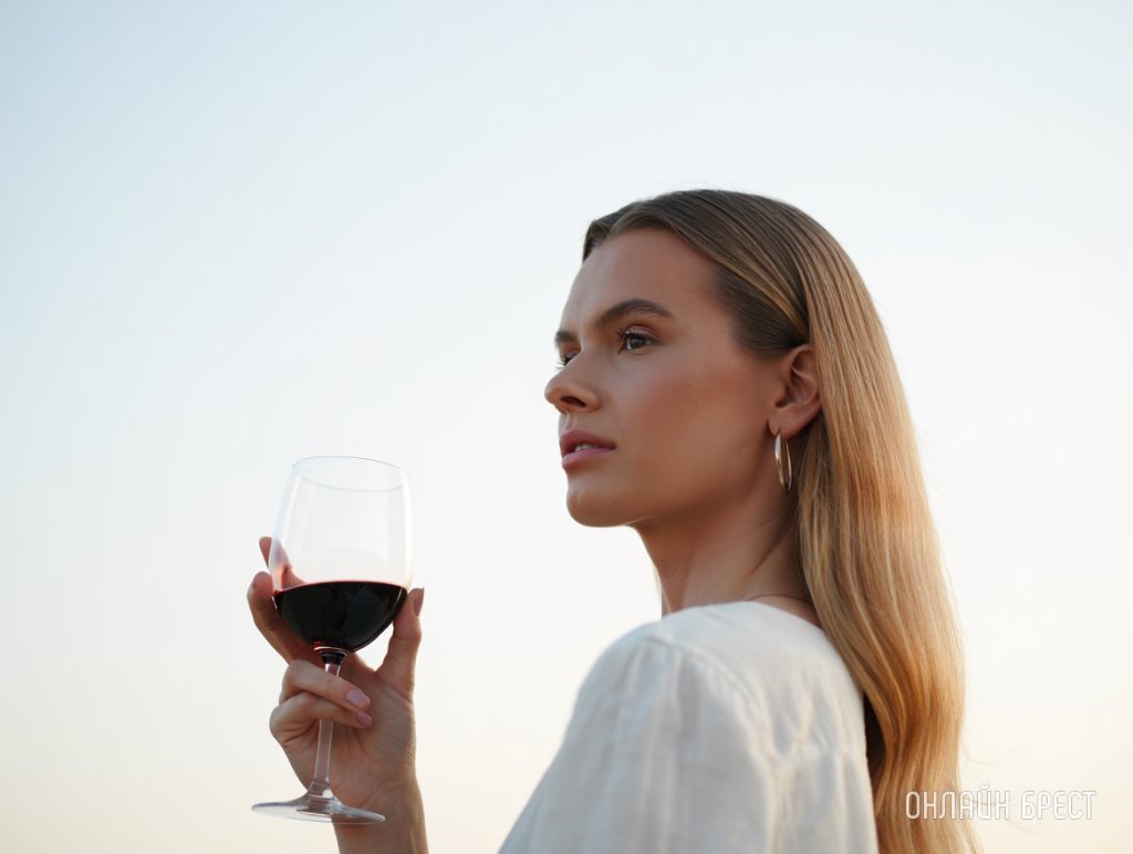 Брестчанка спрашивает: как правильно держать бокал с вином? Вот ответ