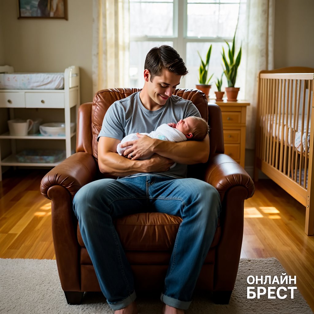 В Беларуси планируют ввести оплачиваемый отпуск для отцов при рождении ребенка