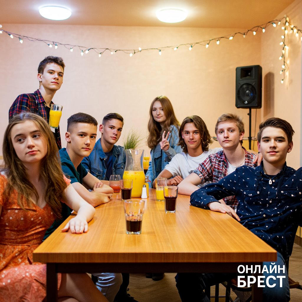 Милиция выявила вечеринку с алкоголем и несовершеннолетними