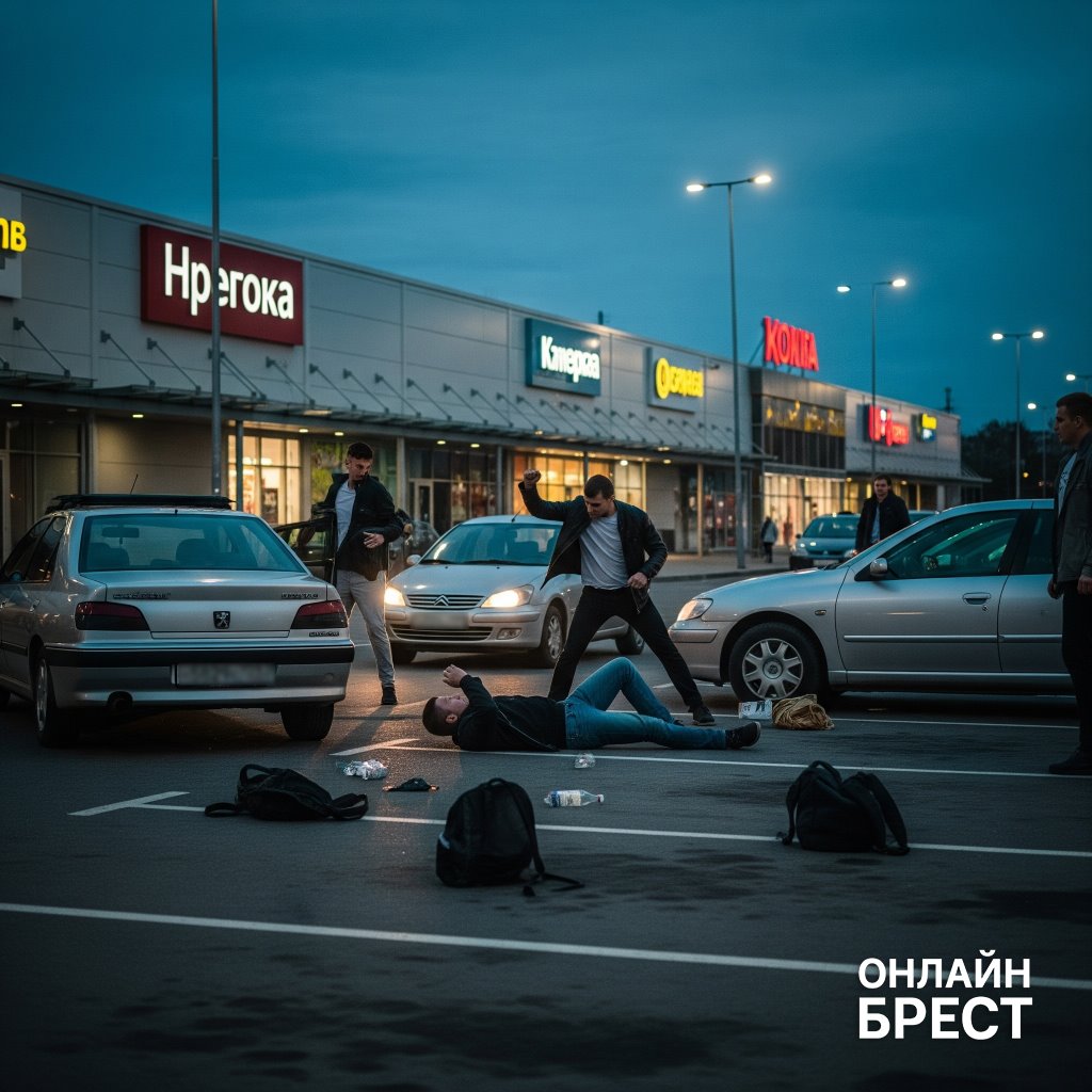 В Беларуси конфликт двух водителей закончился потасовкой и судом