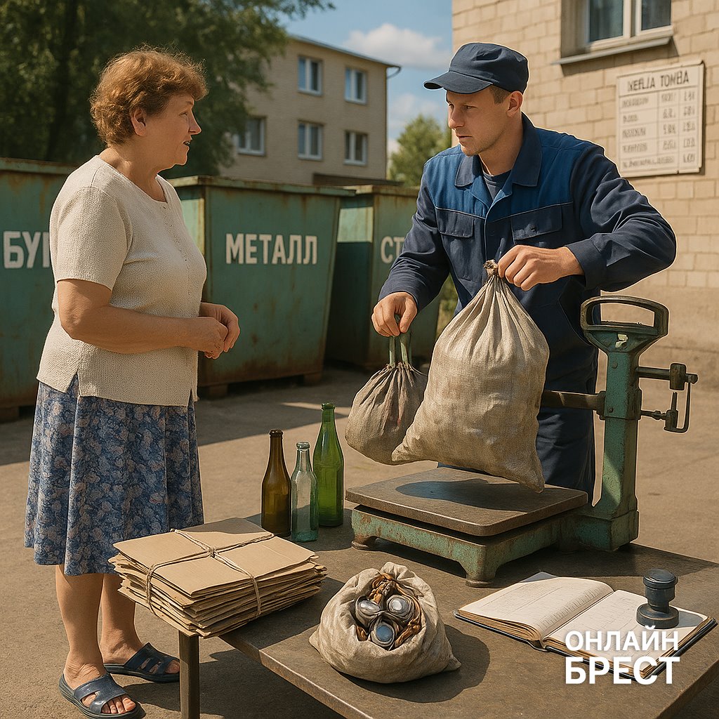Сколько зарабатывают в Беларуси на сдаче макулатуры, металла и стекла