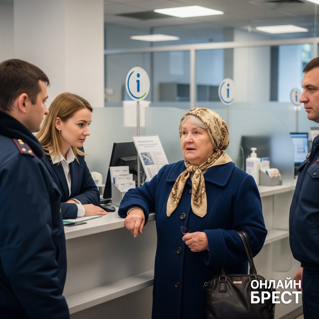 Сотрудник банка спас брестчанку от аферистов