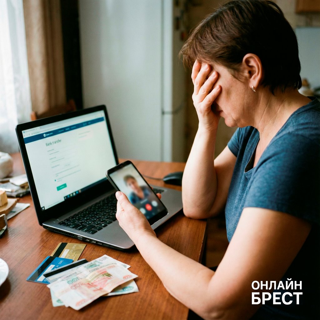 «Сотрудники в форме» по видеосвязи убедили жительниц Брестской области перевести 20 тысяч рублей