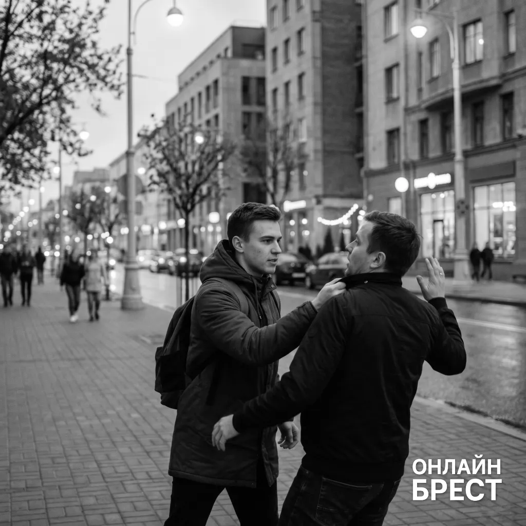 В Беларуси мужчина заступился за девушку на улице и получил черепно-мозговую травму