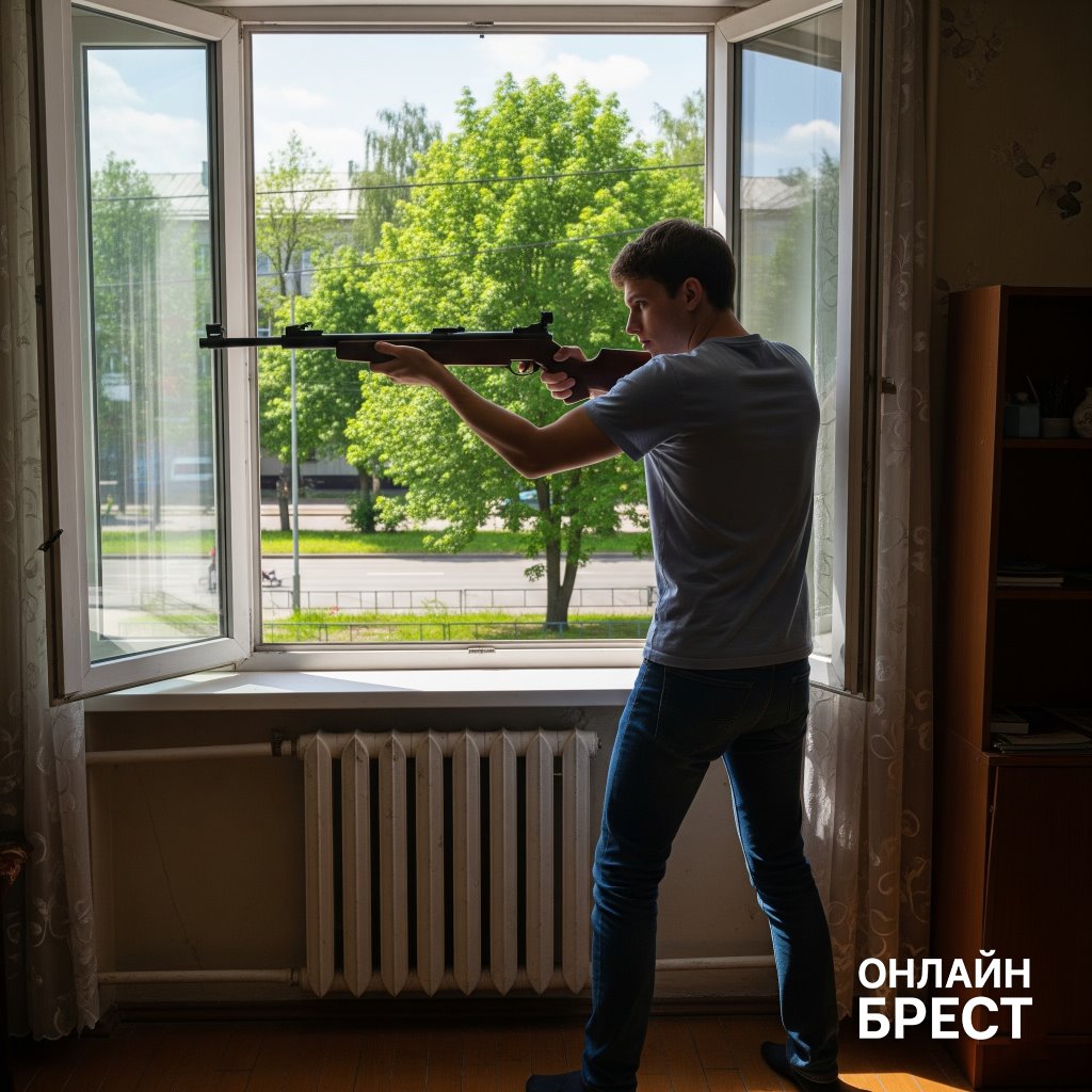 Молодой брестчанин выстрелил из пневматической винтовки в сидевшего на лавочке мальчика — что было дальше