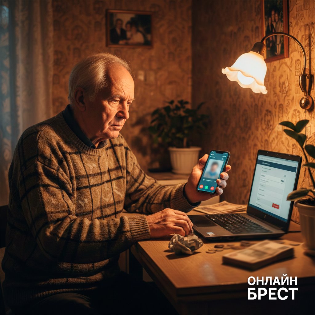 Код из СМС, кредит и «декларация» сбережений: в Кобрине мужчина стал жертвой мошенников