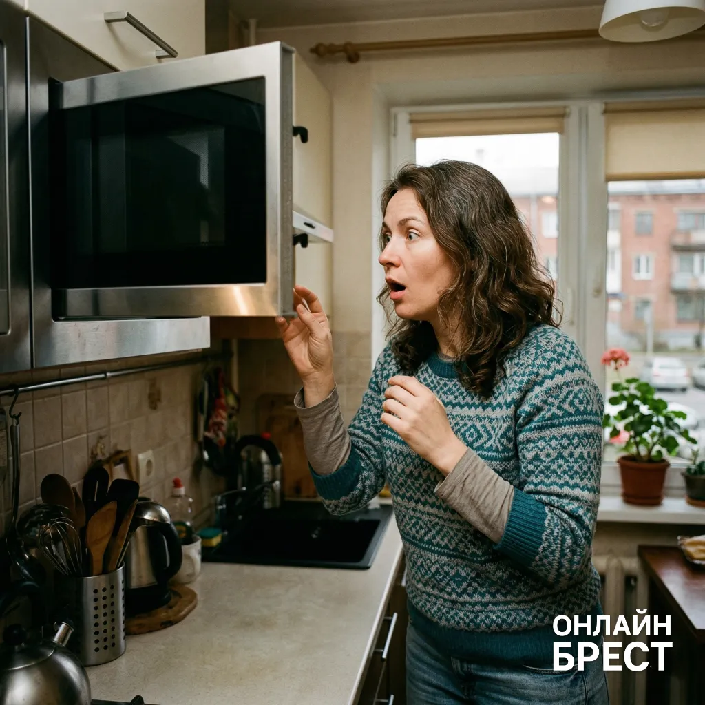 Белоруска открыла микроволновку и сразу побежала в милицию — что было внутри