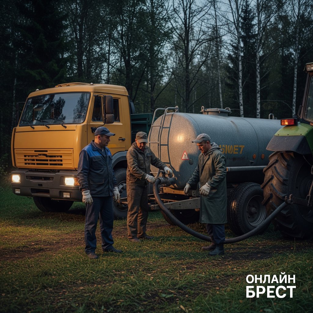 В Березовском районе водитель и его друзья слили удобрения из служебного МАЗа