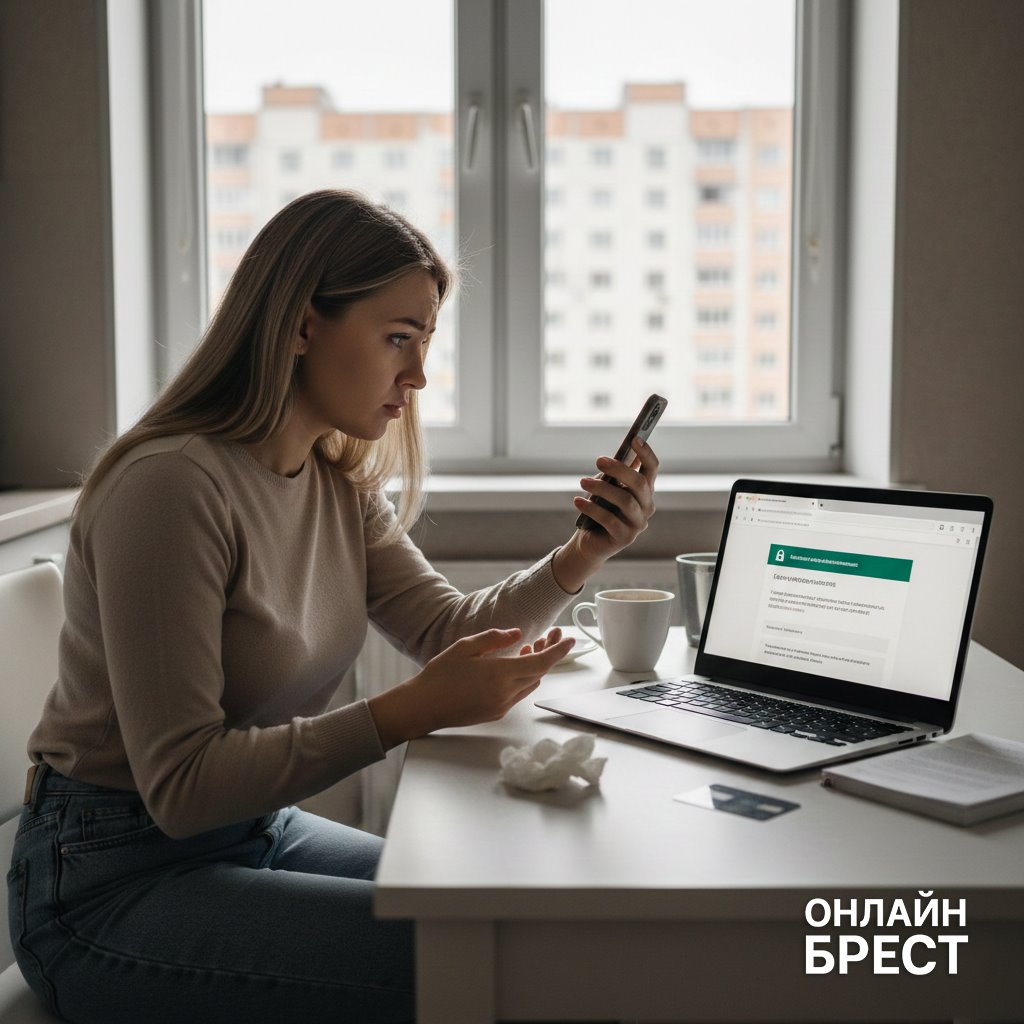 В Бресте женщина лишилась 2400 рублей после перехода по фишинговой ссылке — не попадитесь на эту схему
