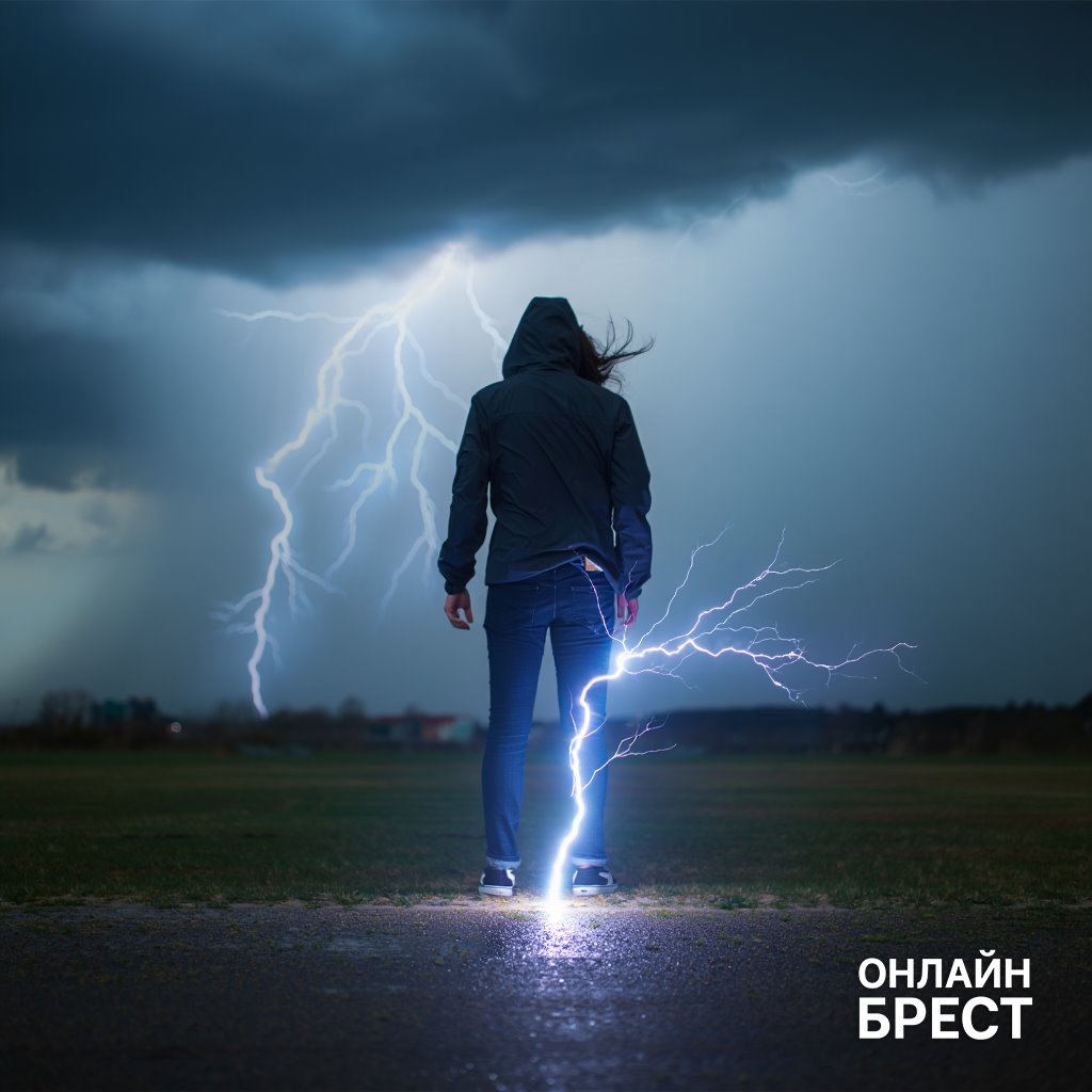 В Брестской области мужчину убила молния