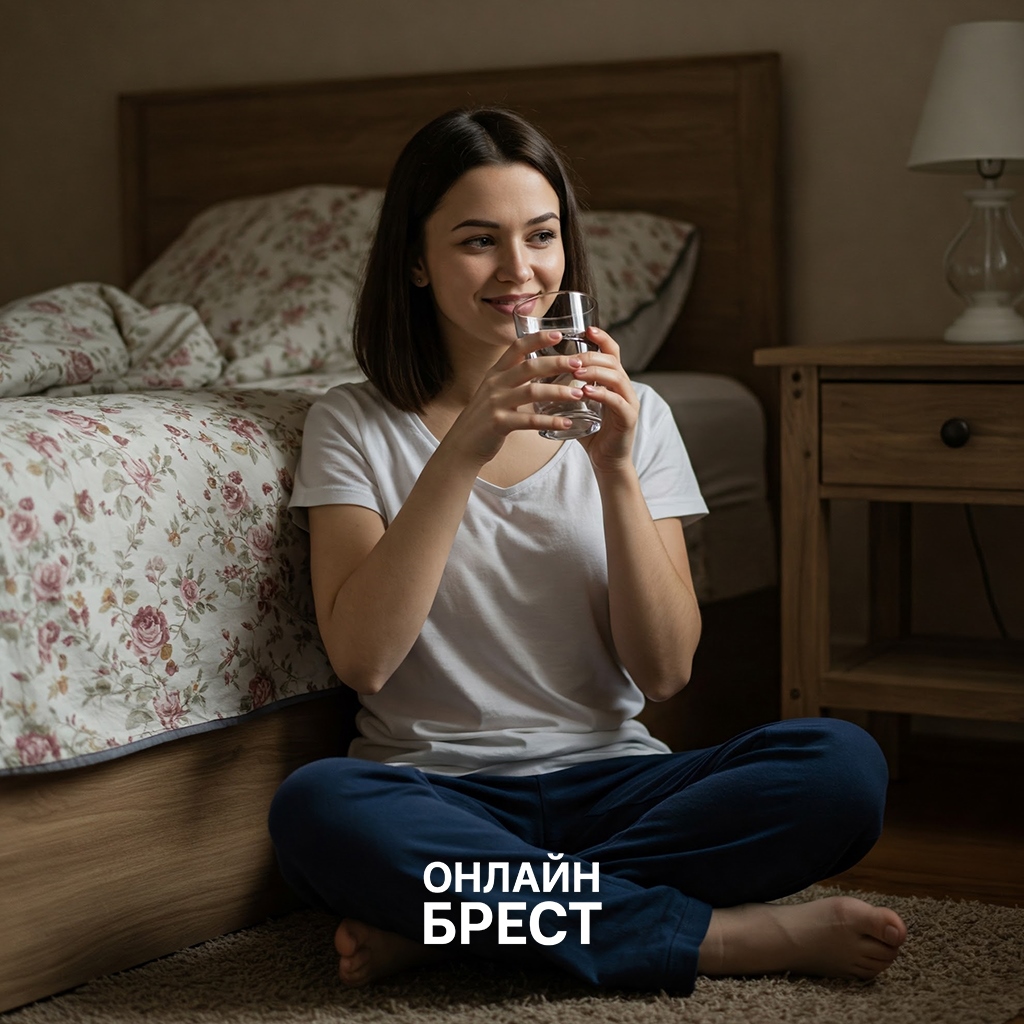 Врач рассказала, можно ли пить воду на ночь