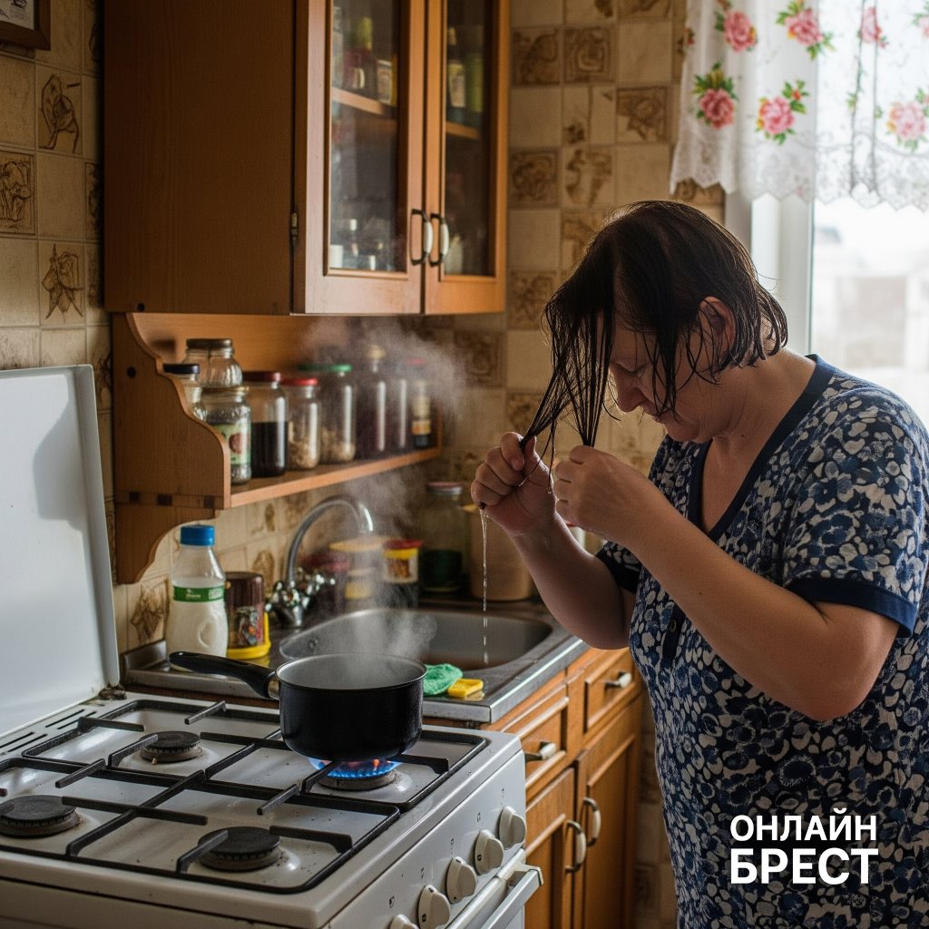 В Беларуси женщина решила высушить волосы над газовой плитой. Вот к чему это привело