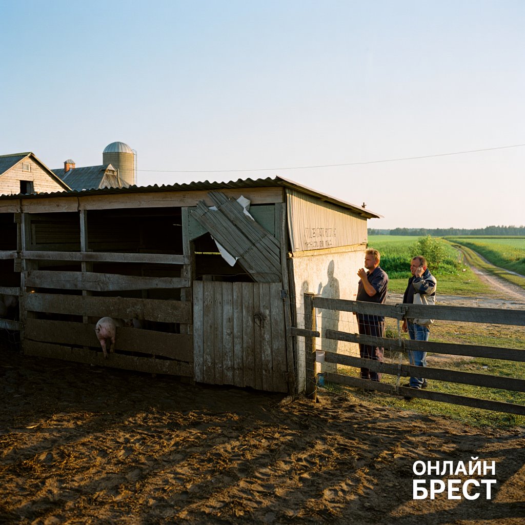 Более 20 свиней украли с фермы в Березовском районе
