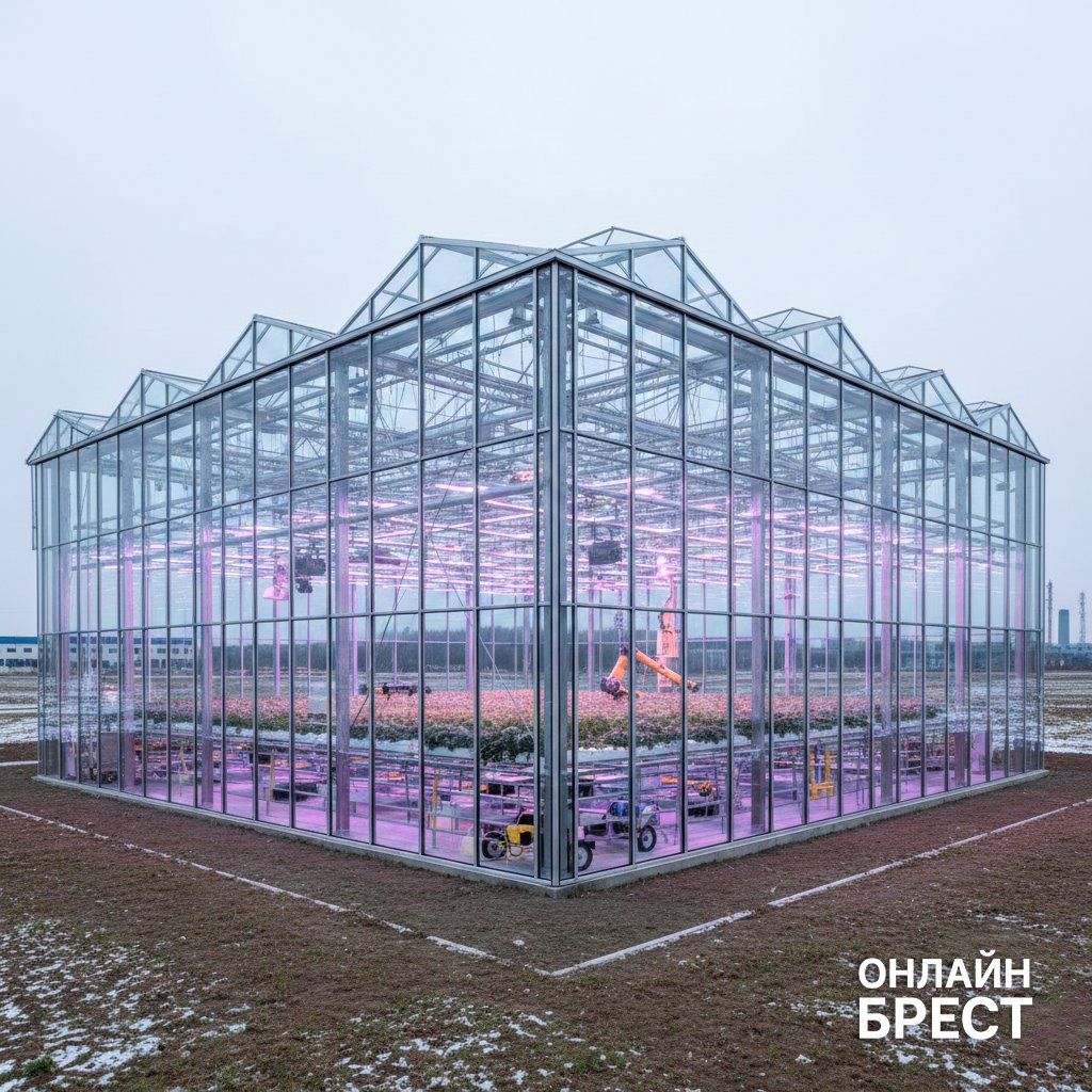Теплицы пятого поколения с внедрением искусственного интеллекта построят под Брестом