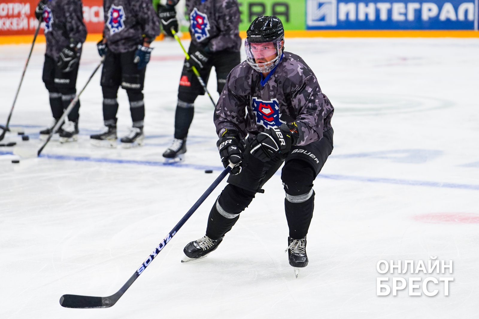 Смотрите, как тренируется ХК «Брест» — большой фоторепортаж