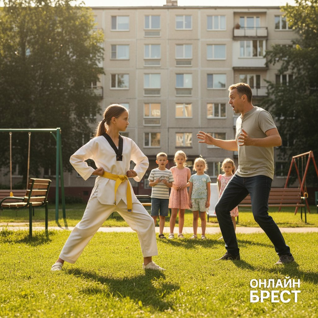 В Беларуси мужчина напал на пятиклассницу, но та оказалась тхэквондисткой и дала ему отпор