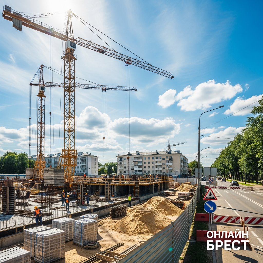 В Бресте стартовало строительство нового многоквартирного жилого дома на улице Орловской
