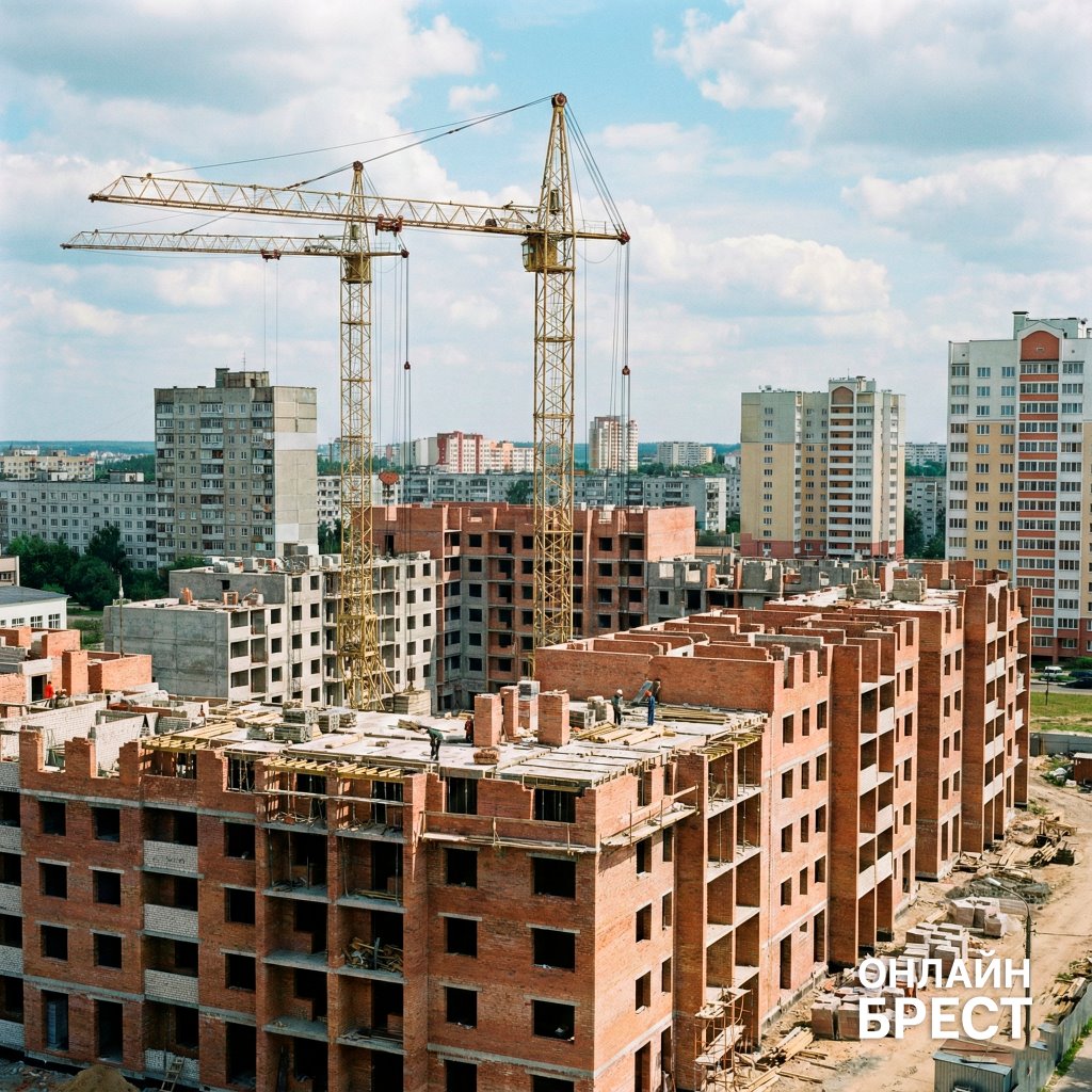 В Бресте определили участки для строительства основных объемов жилья в 2026 году и в перспективе