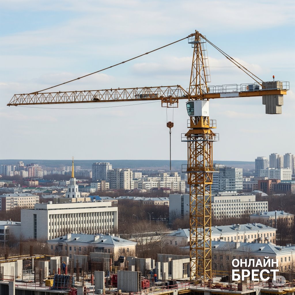 Лучший машинист башенного крана в Беларуси — из Бреста