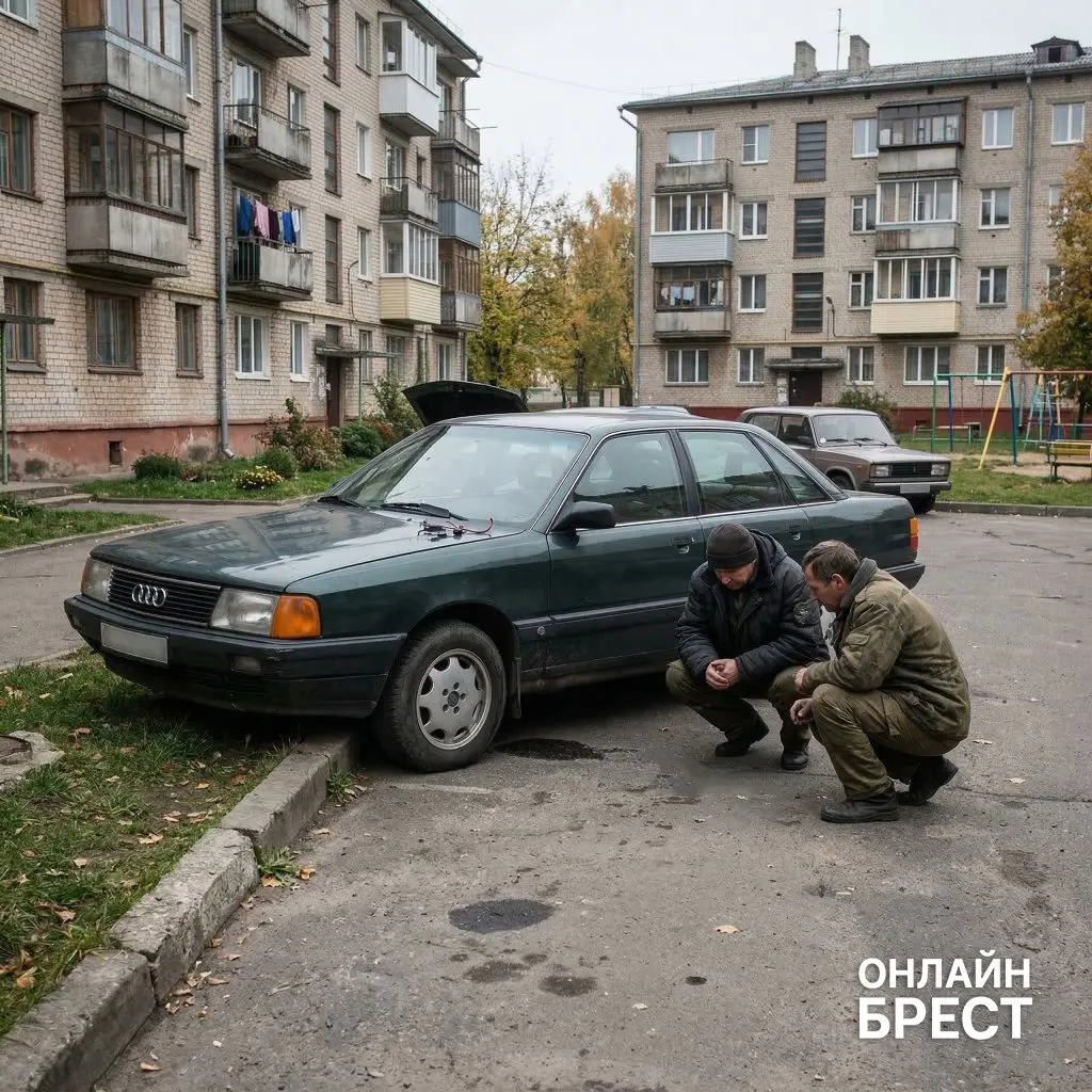 Мужчину в Барановичах задавило собственным авто