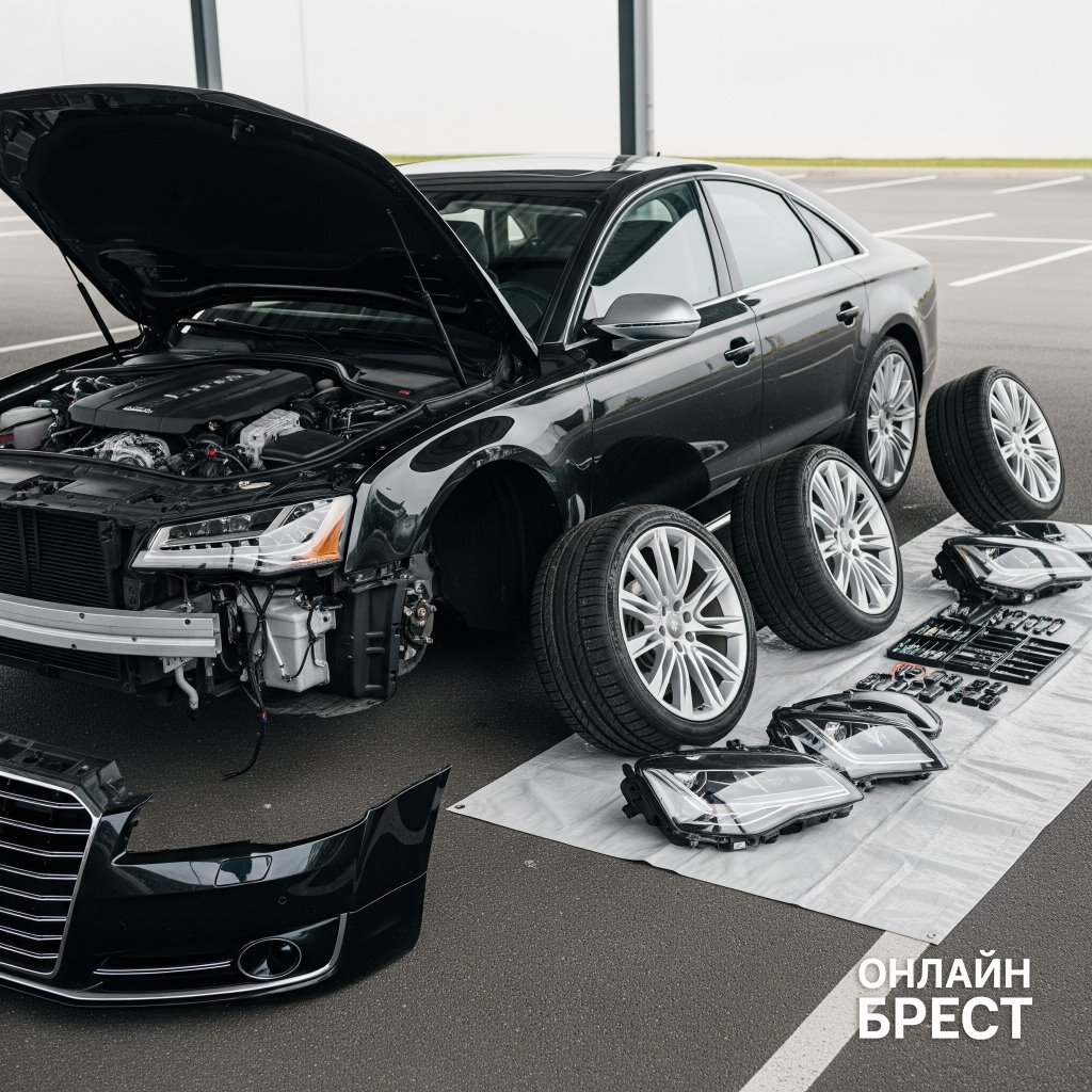 Продал Audi на запчасти, но заявил об угоне: афера на $35 000 раскрыта