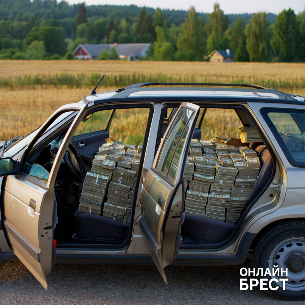 Белорус получил 200 000 рублей на покупку двух внедорожников и стал скрываться