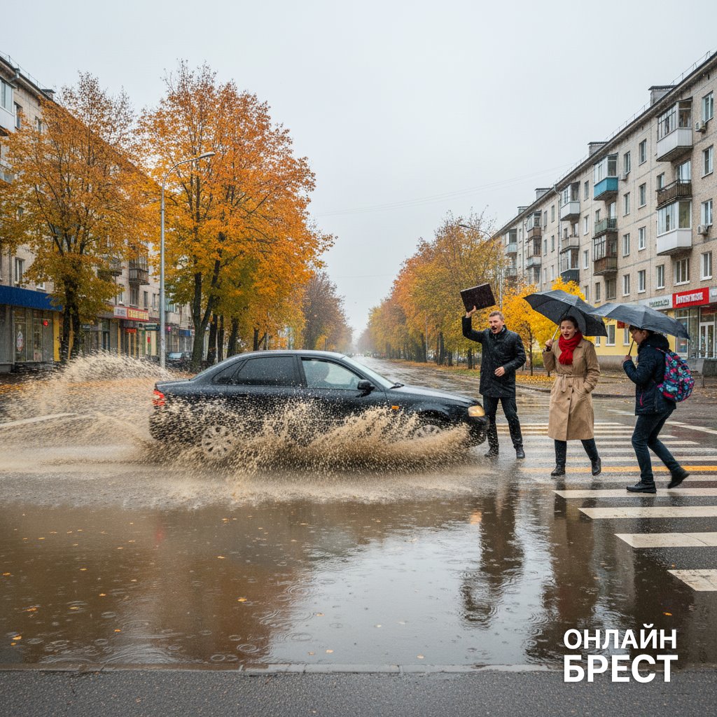 Что делать, если вас обрызгала машина