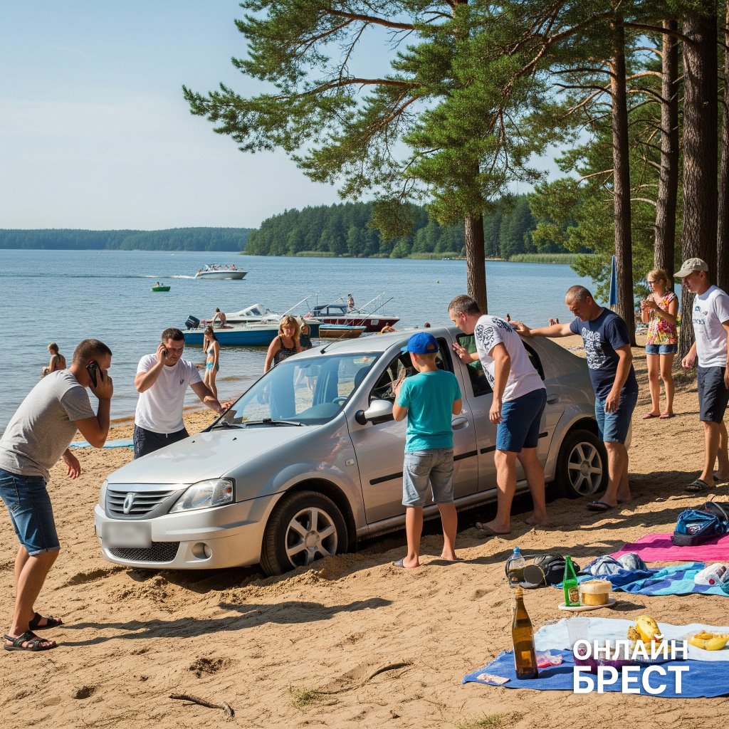 Штраф от 1 до 10 базовых: где в местах отдыха нельзя оставлять машину, рассказали в ГАИ