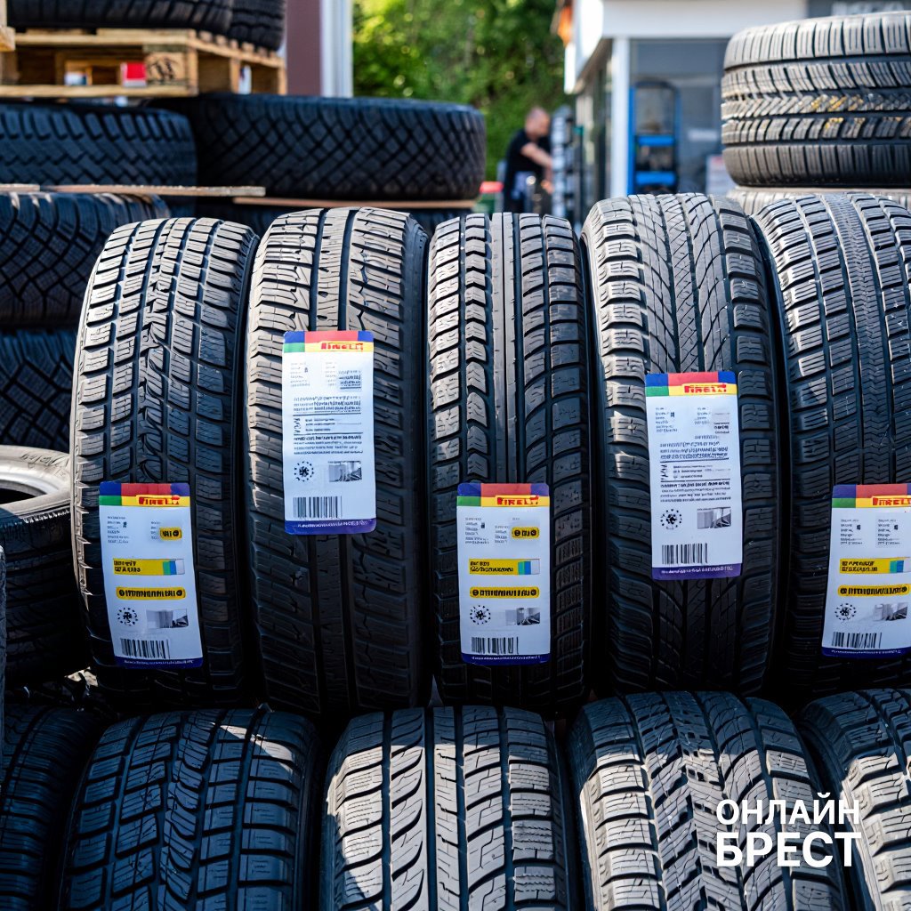 Фирму в Пинске оштрафовали из-за шин. Что она сделала неправильно?