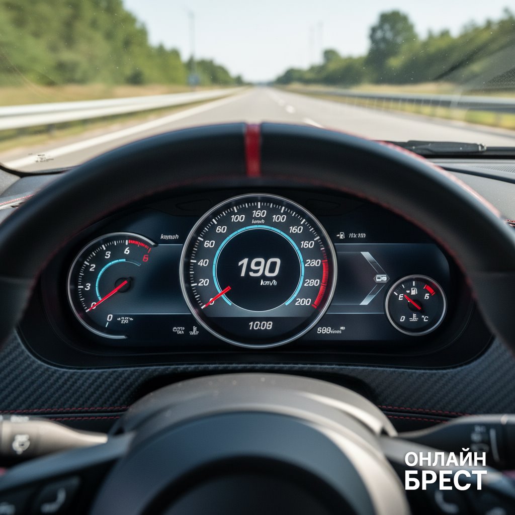 56-летняя белоруска на Porsche разогналась до 190 км/ч. Как ее наказали?