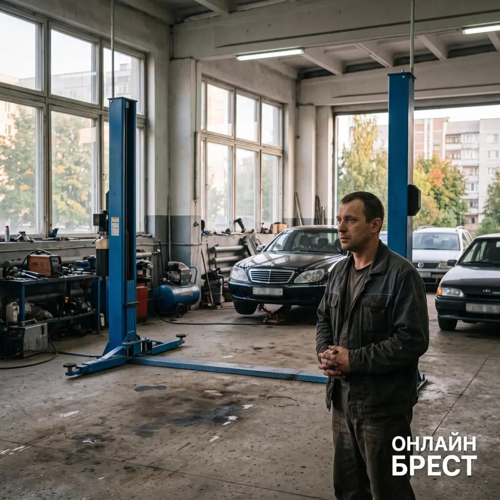 На Брестчине автомастер получил штраф и лишился подъёмников — что произошло