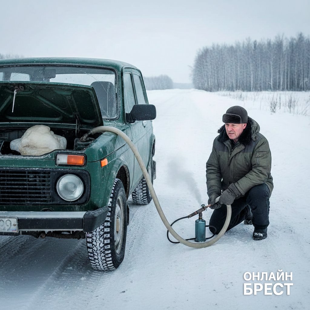 Может ли топливо замерзнуть в баке при аномальных морозах? Рассказали в «Белоруснефти»