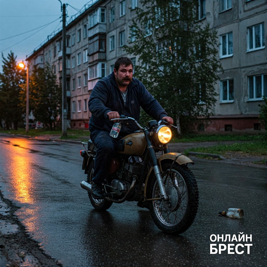 Пьяный пассажир на мотоцикле: какое наказание грозит в Беларуси?