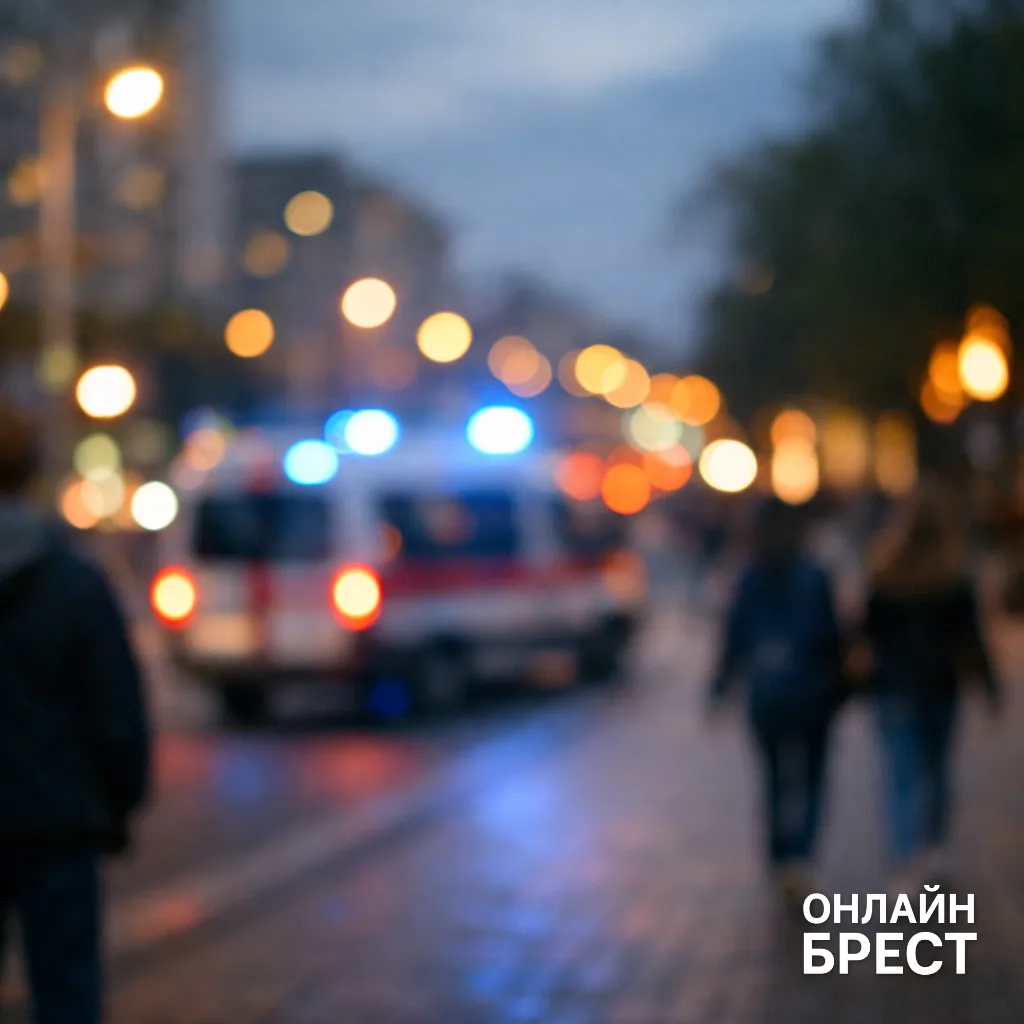 Грузовик в Бресте сдавал назад по тротуару и задавил пожилую женщину