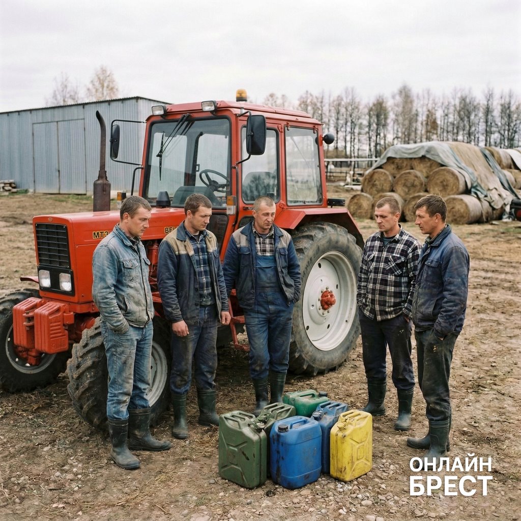 Трое трактористов, сторож и их подельник похитили почти 1500 литров дизеля — как их наказали