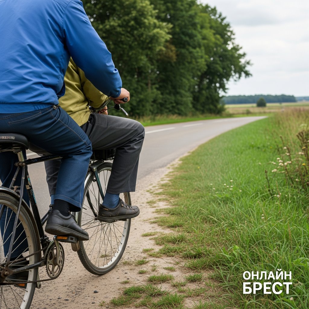 В Брестской области пьяный велосипедист не справился с управлением — пассажир погиб