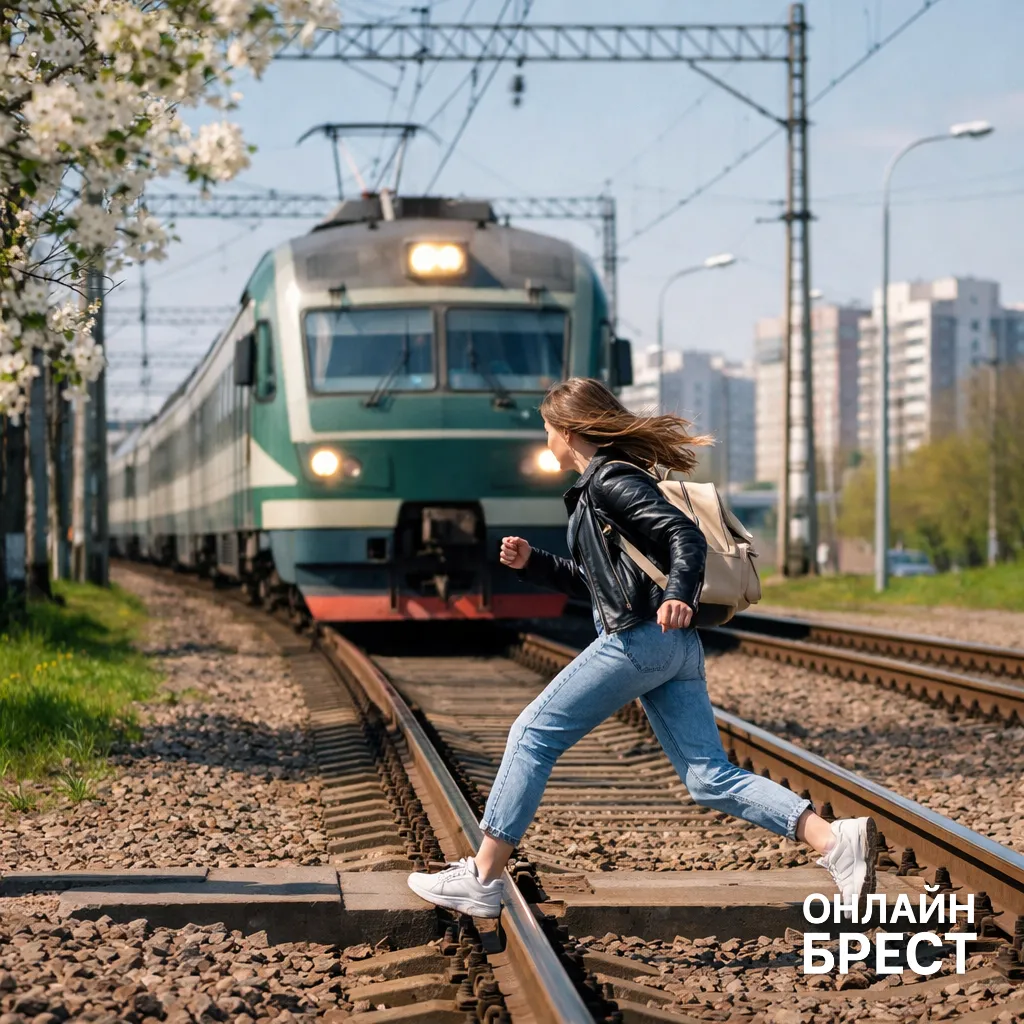 В Жодино поезд насмерть сбил 25-летнюю девушку, перебегавшую пути перед составом