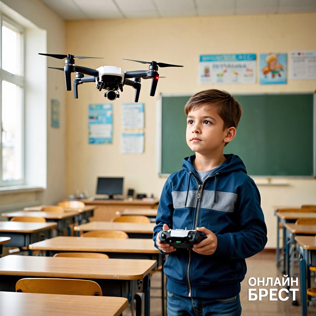 Факультатив по управлению квадрокоптерами появится в школах Беларуси