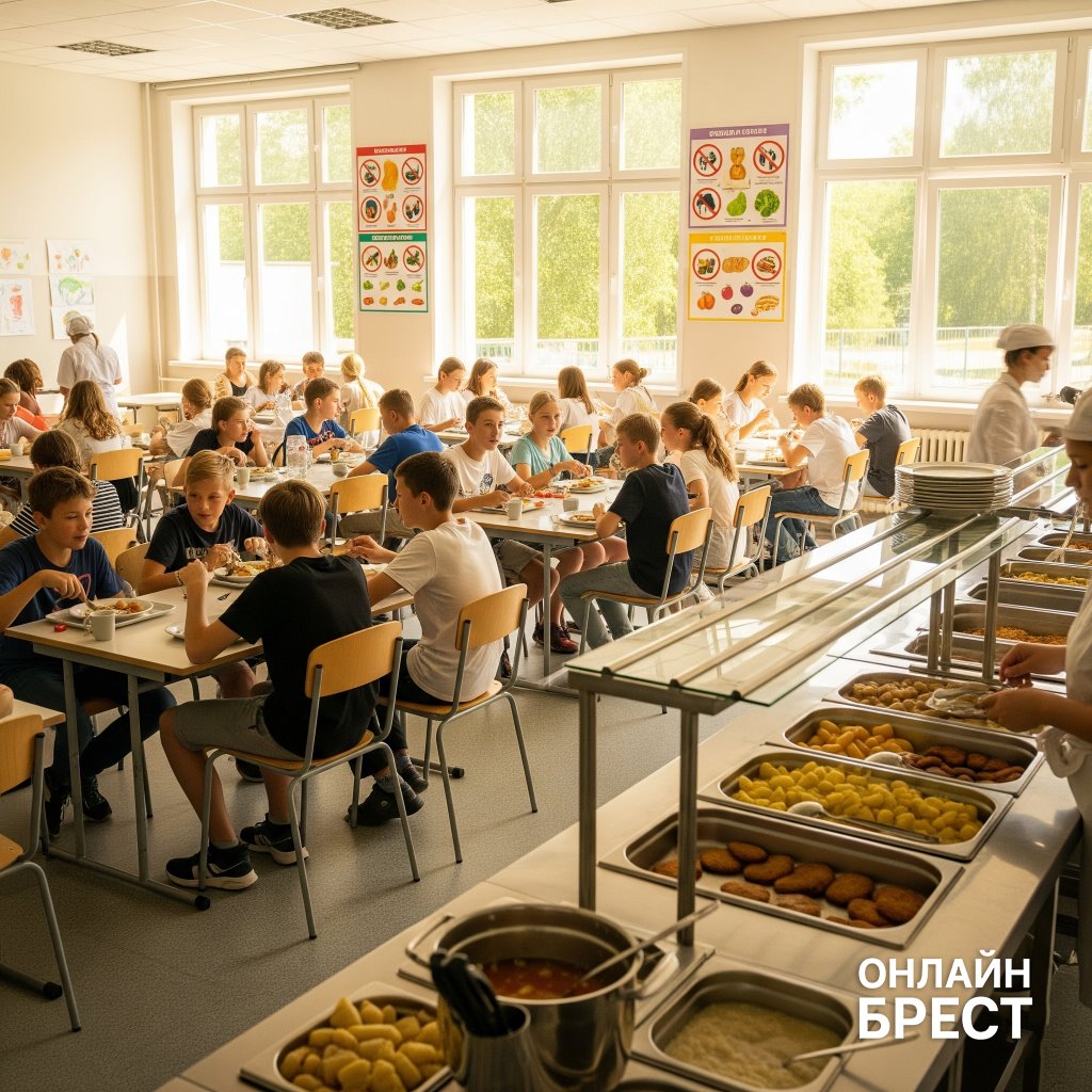 В школах Бреста введено новое меню