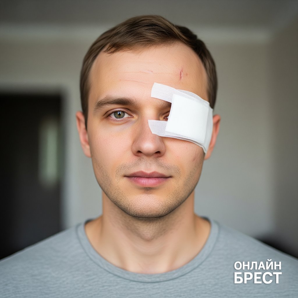 Ослеп на один глаз: что произошло на празднике в Кобрине