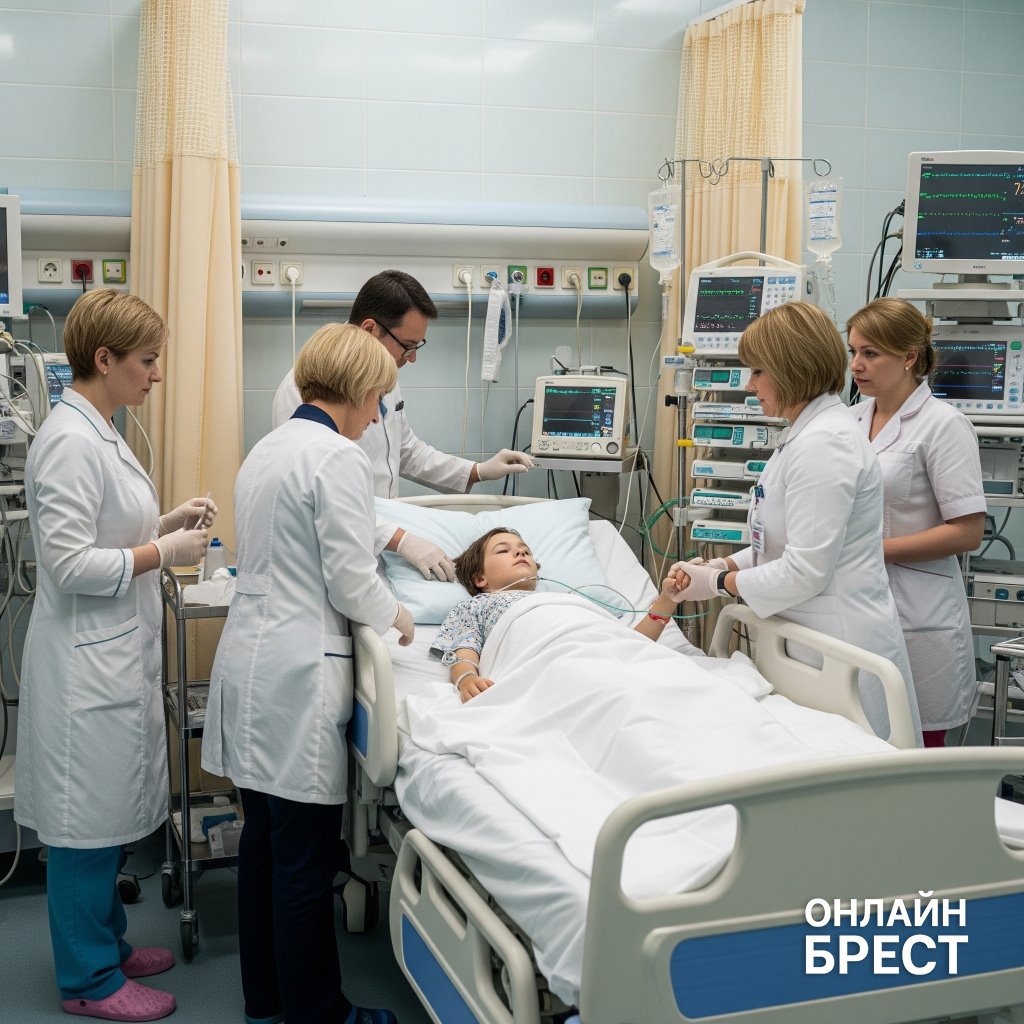 В Беларуси медики борются за зрение ребенка после взрыва зажигалки