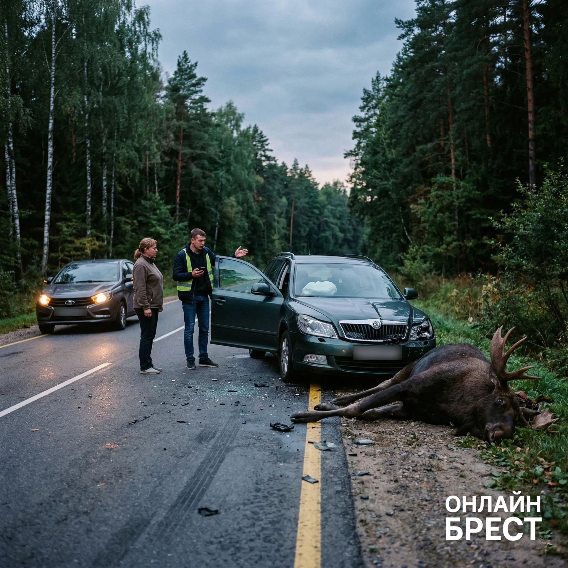 На дорогах Беларуси за год погибли более 5 тысяч диких животных