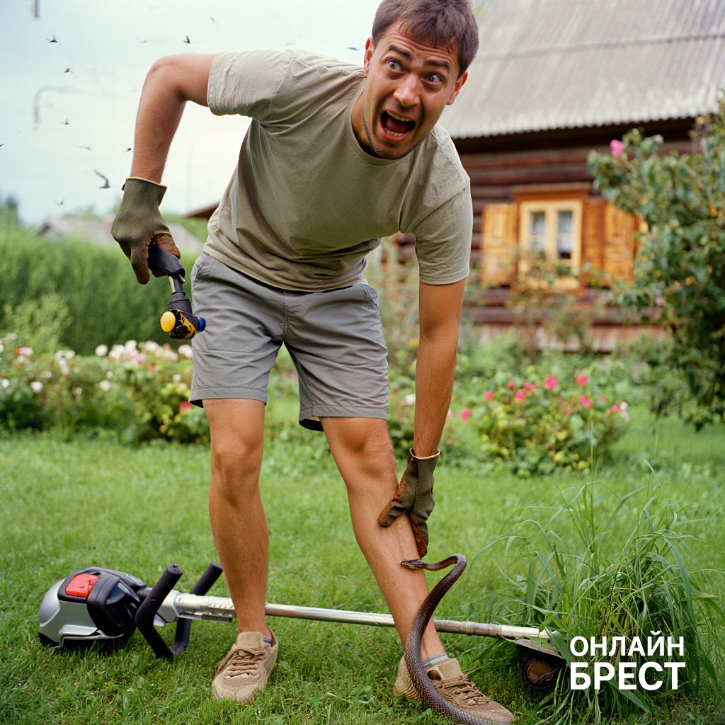 Белоруса укусила ядовитая змея