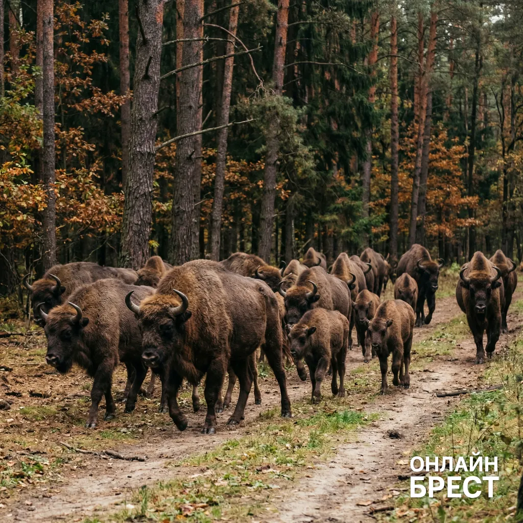 Сколько зубров в Беловежской пуще — вот цифры